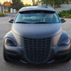 Image for article titled This Matte Black Chrysler PT Cruiser Pickup Will Haunt Your Nightmares
